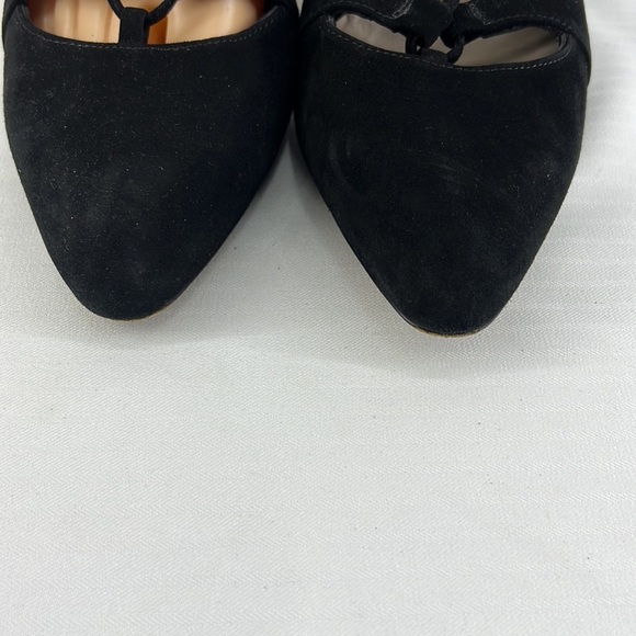 L.K. Bennett Honor Suede Lace-Up Bootie - Picture 3 of 10